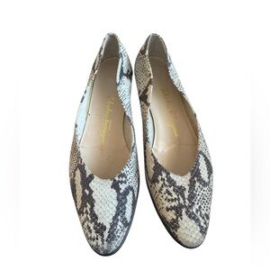 Salvatore Ferragamo Snake Skin Size 8 3 A